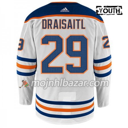 Dresovi Edmonton Oilers LEON DRAISAITL 29 Adidas Bijela Authentic - Dječji